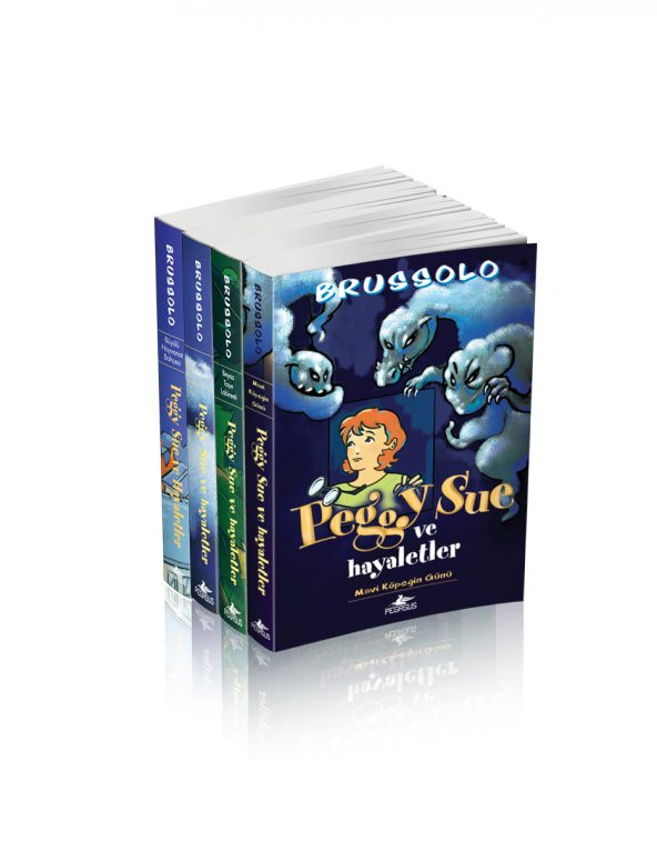 Peggy Sue ve Hayaletler Serisi Takım Set (4 Kitap)