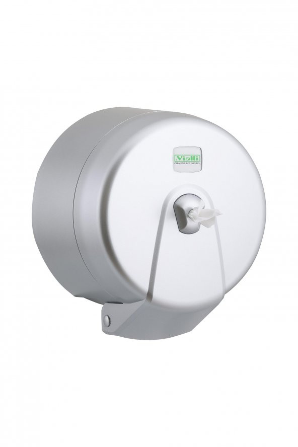 Vialli K3M Gri Mini Cimri İçten Çekme Tuvalet Kağıdı Dispenseri