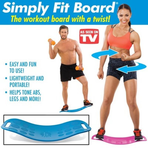 Step Tahtası Fit Board Fitnes Sehpası