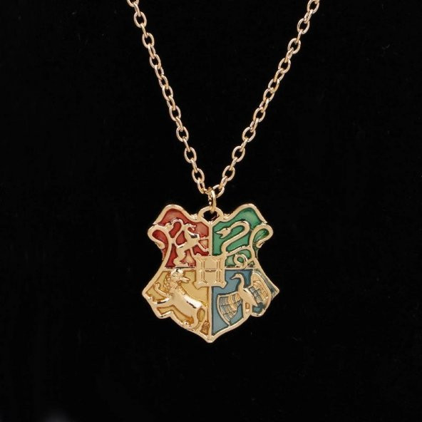 Harry Potter Kolye Hogwarts Kolyesi Herry Potter Takı Boyuna Asıl - 2