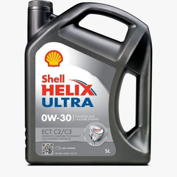 SHELL HELİX ULTRA ECT C2/C3 0W30 5L FİAT 9.55535-GS1 9.55535-DS1