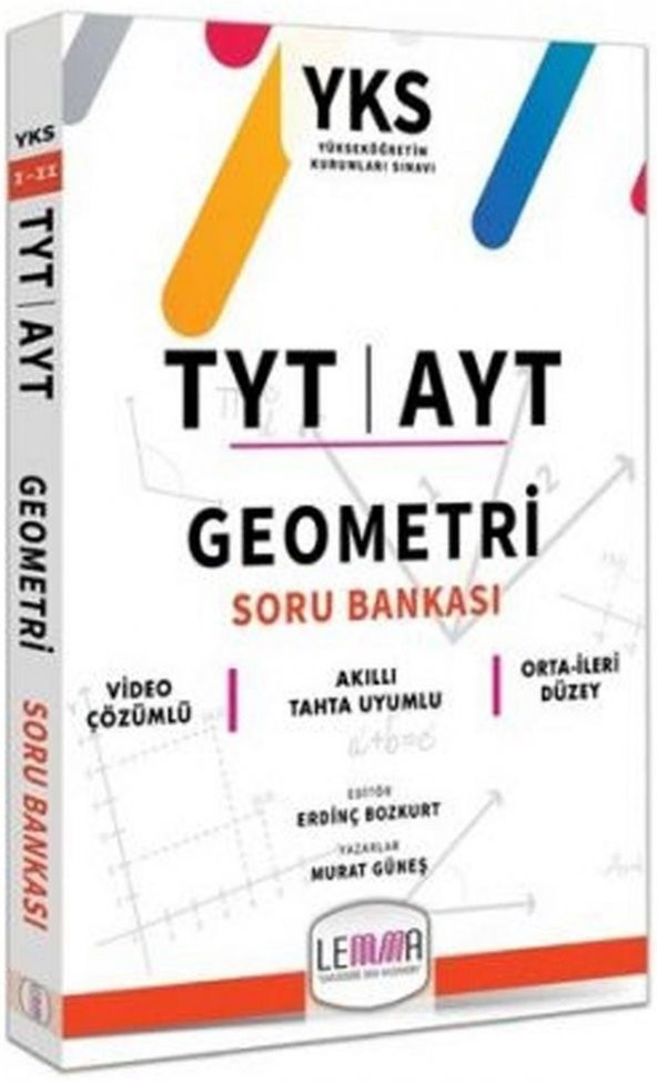 Lemma Yayınları TYT AYT Geometri Soru Bankası