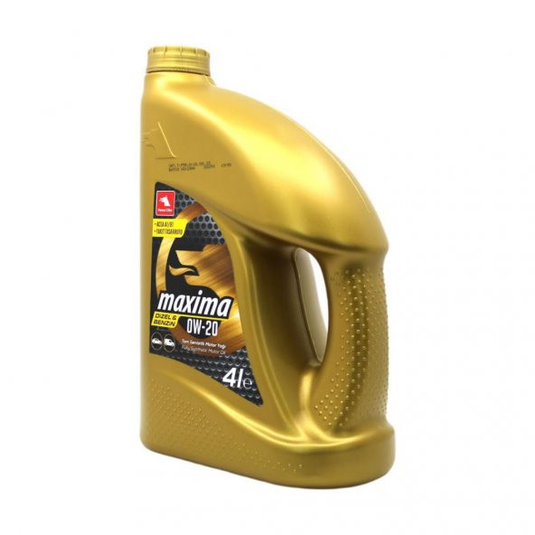 Petrol Ofisi Maxima 0W-20 4 Lt Tam Sentetik Motor Yağı - Resim 3