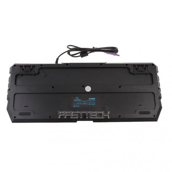 WFIRST X10 Gaming 104 Tuş LED Oyun Klavyesi Ps2- Usb led ışıklı - 3