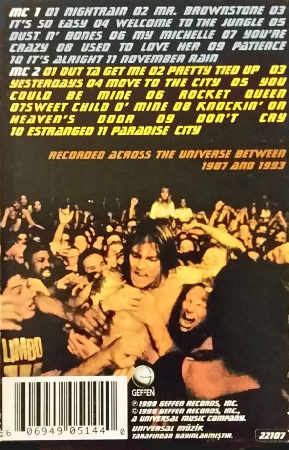 GUNS N ROSES - LIVE ERA 87 - 93 (2 MC) - 3