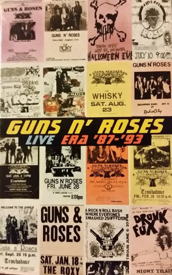 GUNS N ROSES - LIVE ERA 87 - 93 (2 MC)