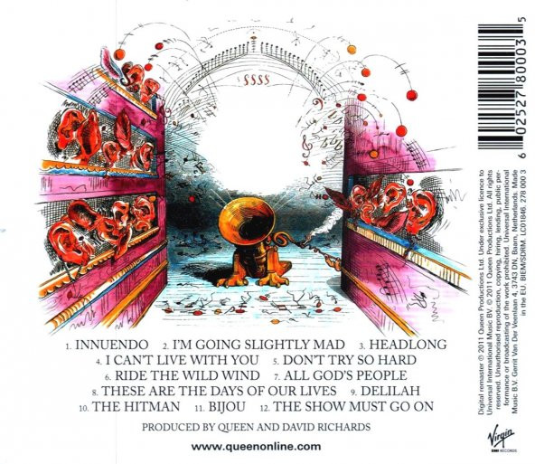QUEEN - INNUENDO (2011 REMASTER) (CD) - 2