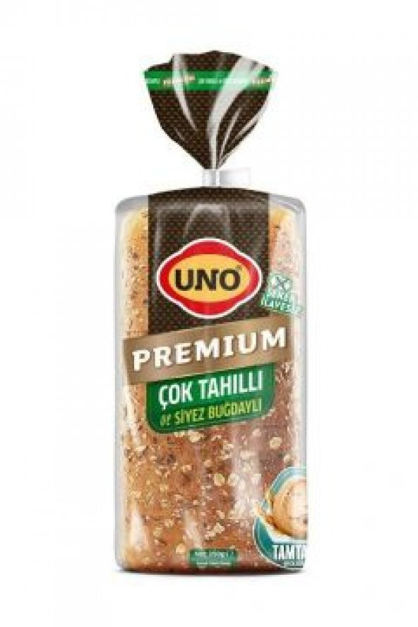 Uno Premıum Çok Tahıllı ve Siyez Buğdaylı Ekmek 350 Gr - 1
