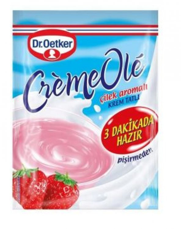Dr.Oetker Creme Ole Çilek Aromalı 110 gr