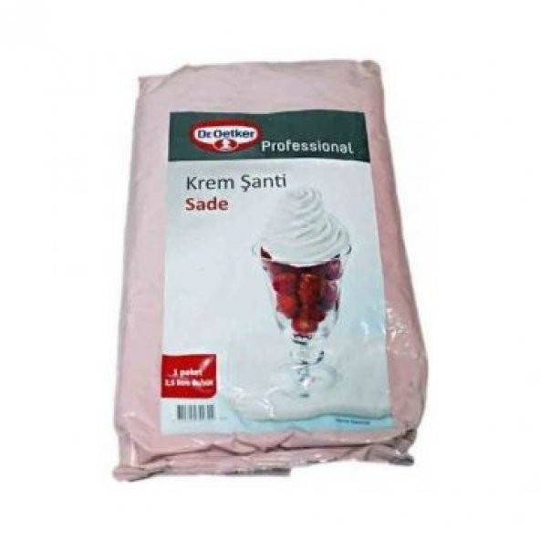 Dr.Oetker Krem Şanti Sade 1 Kg