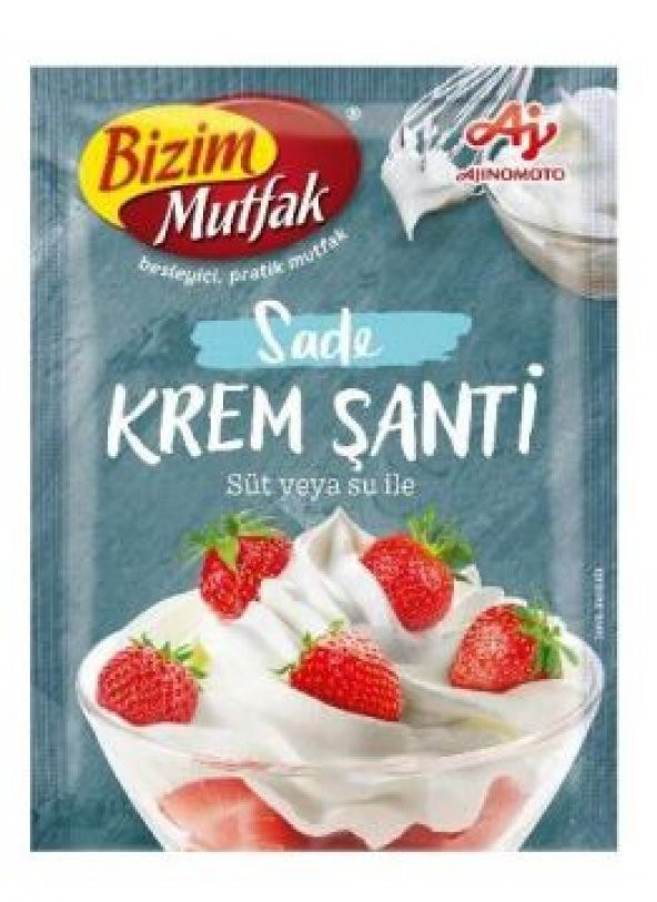 Bizim Mutfak Sade Krem Şanti 75 gr