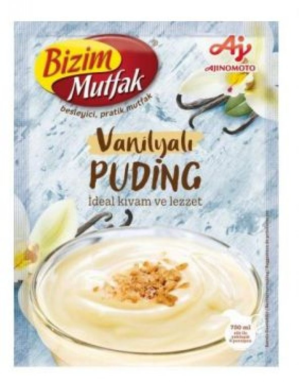 Bizim Mutfak Vanilyalı Puding 125 gr