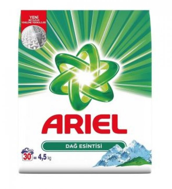 Ariel Toz Çamaşır Deterjanı Dağ Esintisi 4.5 kg