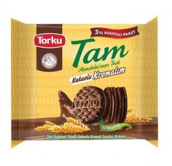 Torku Tam Kakao Kremalım 83 gr x 3 Adet - Resim 1