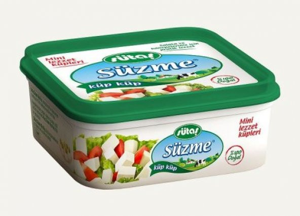 Sütaş Süzme Küp Küp 200 Gr