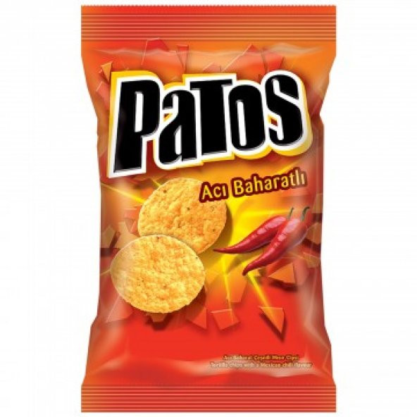 Patos Parti Boy Acı Baharatlı Hot Spice 165 gr