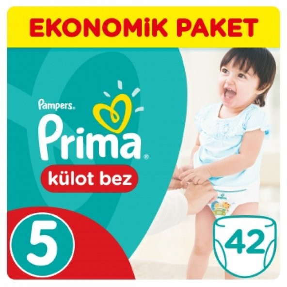 Prima Külot Bebek Bezi Ekonomik Paket 5 Beden 42 Adet