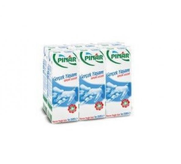 Pınar Süt Yarım Yağlı 200 Ml x 6 Adet