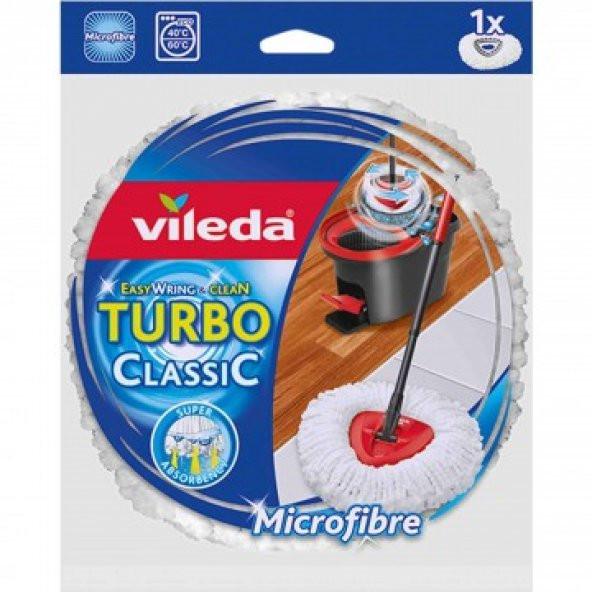 Vileda Turbo Otomatik Sıkmalı Temizlik Seti Yedeği