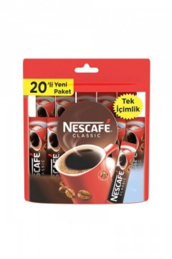 Nescafe Classic 2 gr x 20 Adet