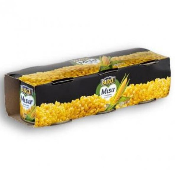 Burcu Haşlanmış Mısır 3 x 200 Gr