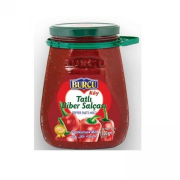 Burcu Tatlı Biber Salçası 1500 Gr - 1