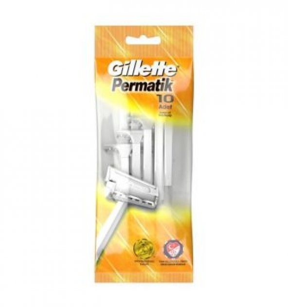 Gillette Permatik  At Tıraş Bıçağı 10'lu