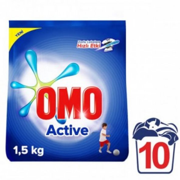 Omo Matik Active Deterjan 1500 gr 10 Yıkama