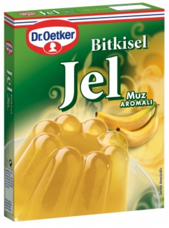 Dr.Oetker Jel Muz Aromalı 100 gr