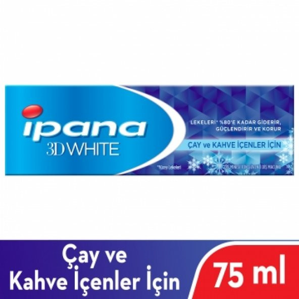 İpana 3D White Çay ve Kahve İçenler için 75 ml