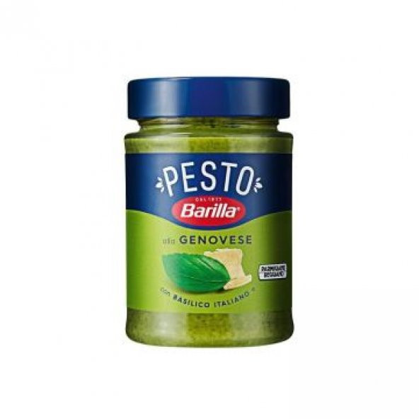 Barilla Pesto Genovese Fesleğen ve Fıstıklı Makarna Sosu 190 gr