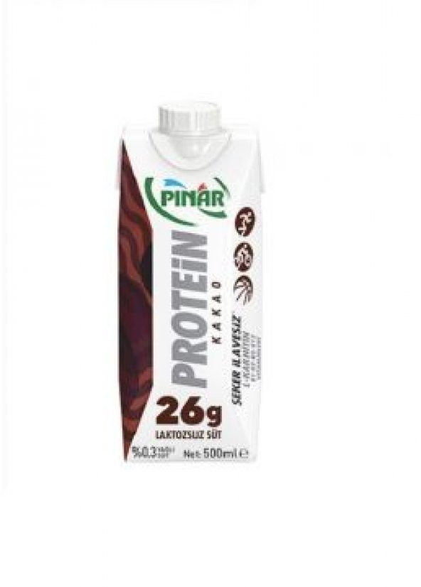 Pınar Protein Süt Kakaolu 500 ml