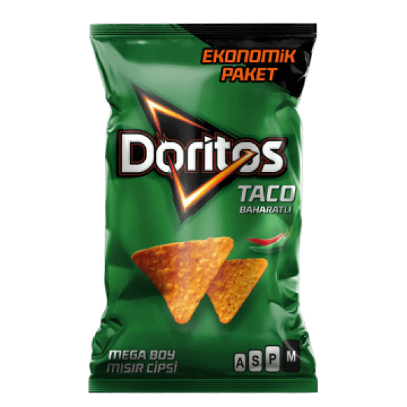Doritos Taco Mısır Cipsi Mega Boy 218 Gr