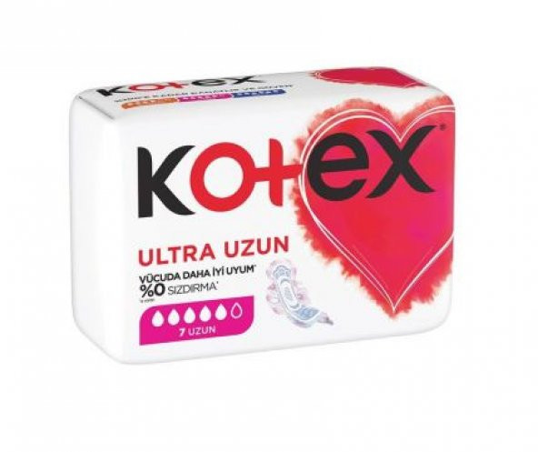 Kotex Ultra Kanatlı Uzun 7 Adet