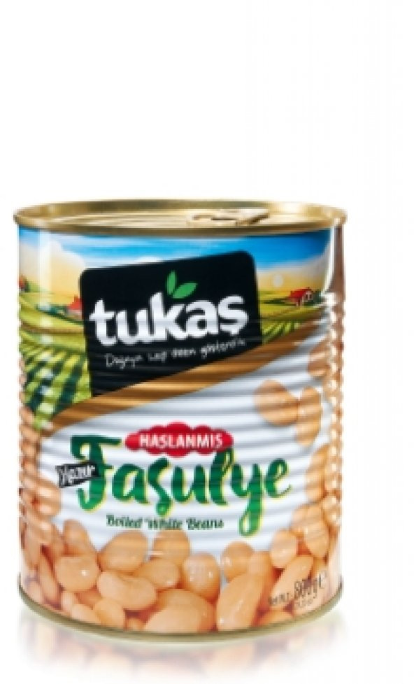 Tukaş Haşlanmış Fasülye 800 gr