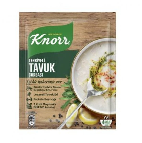 Knorr Çorba Terbiyeli Tavuk