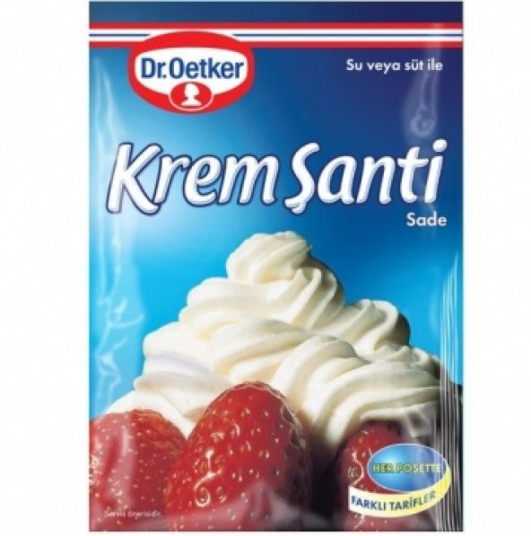Dr.Oetker Krem Şanti Sade 75 gr