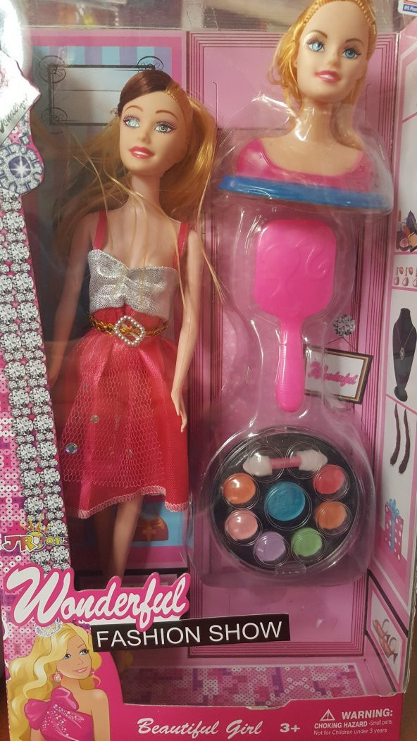 Kutulu Wanderful Manken Barbie Bebek