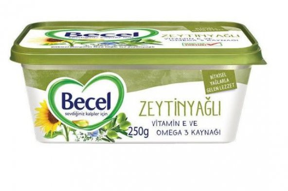Becel Zeytinyağlı Kase Margarin 250 gr