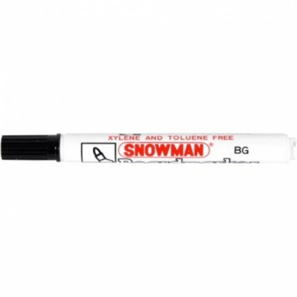 Snowman Boardmarker Tahta Kalemi Siyah