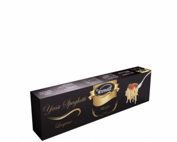 Veronelli Yassı Spaghetti Linguine Makarna 500 gr