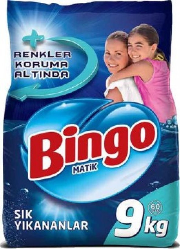 Bingo Matik Çamaşır Deterjanı 9 kg