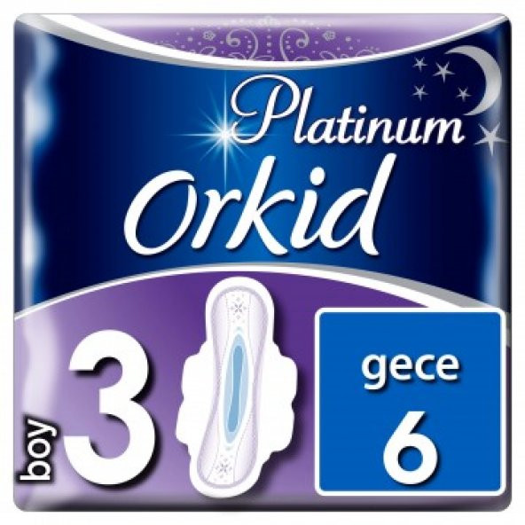 Orkid Platinum Ultra Gece 6 Adet