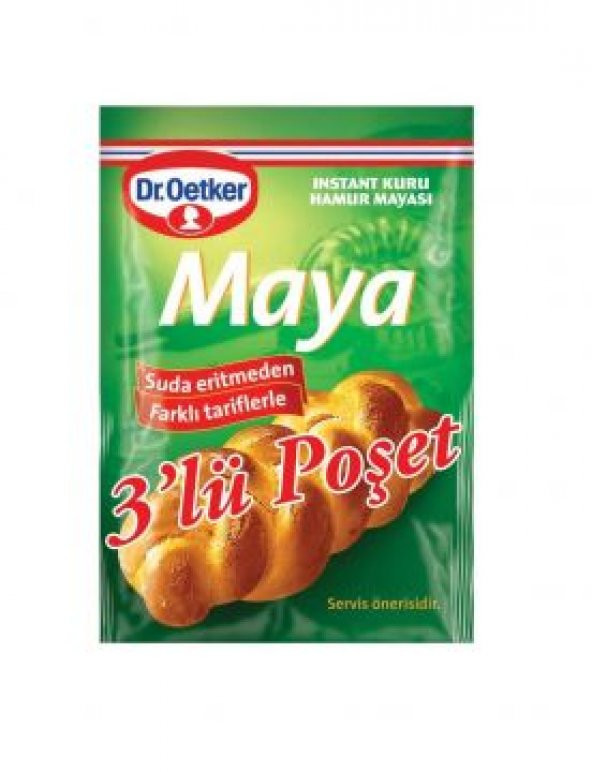 Dr.Oetker Instant Maya 3 lü (3x10gr)