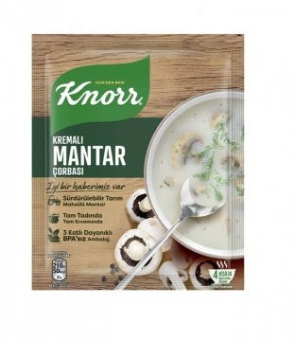 Knorr Çorba Kremalı Mantar