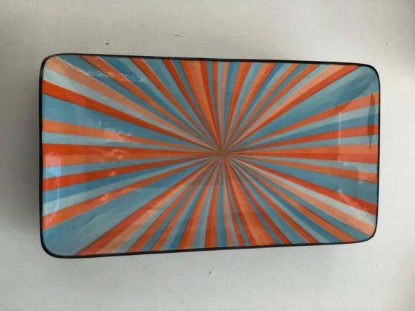 Galeri Kristal Orıent Classy Dikdörtgen Tabak 26,5 cm