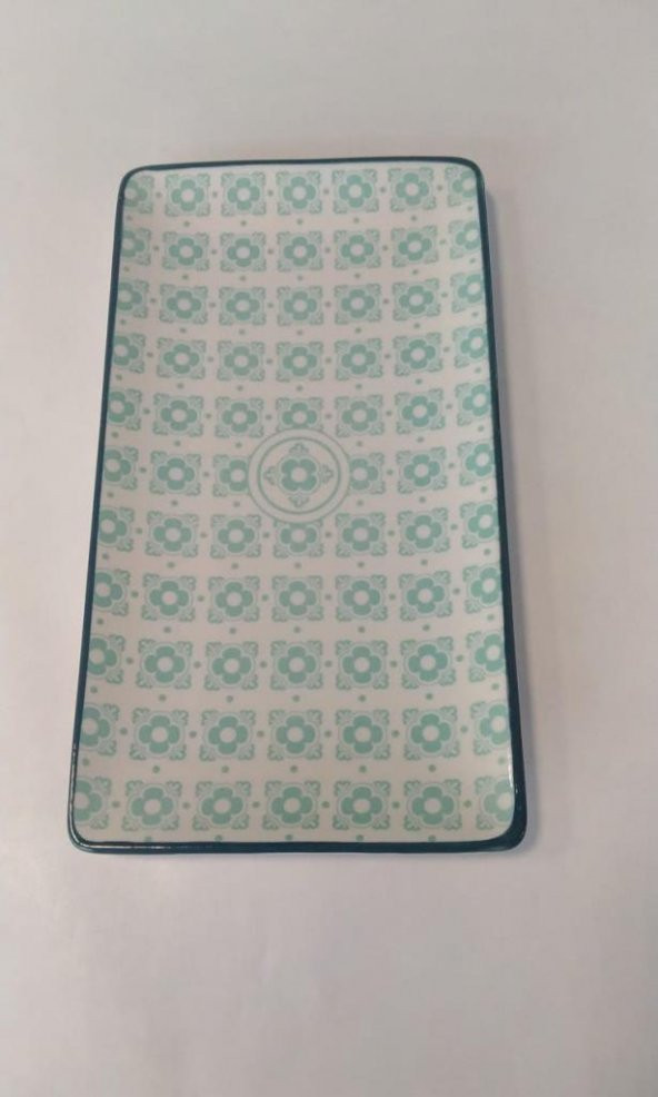 Galeri Kristal Orıent Classy Dikdörtgen Tabak 26,5 cm