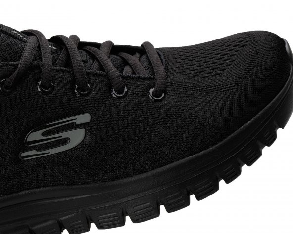 SKECHERS GRACEFUL-GET CONNECTED KADIN SPOR AYAKKABI 12615 BBK - 9