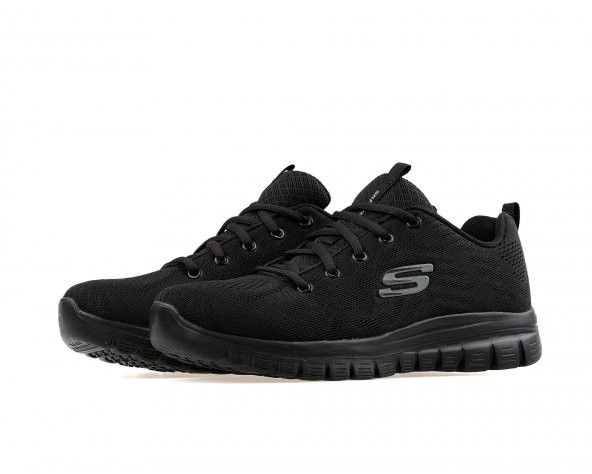 SKECHERS GRACEFUL-GET CONNECTED KADIN SPOR AYAKKABI 12615 BBK - 12