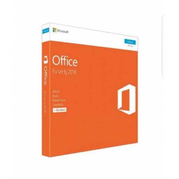 Microsoft Office 2016 Ev ve İş Türkçe Kutu 32/64 Bit T5D-02714